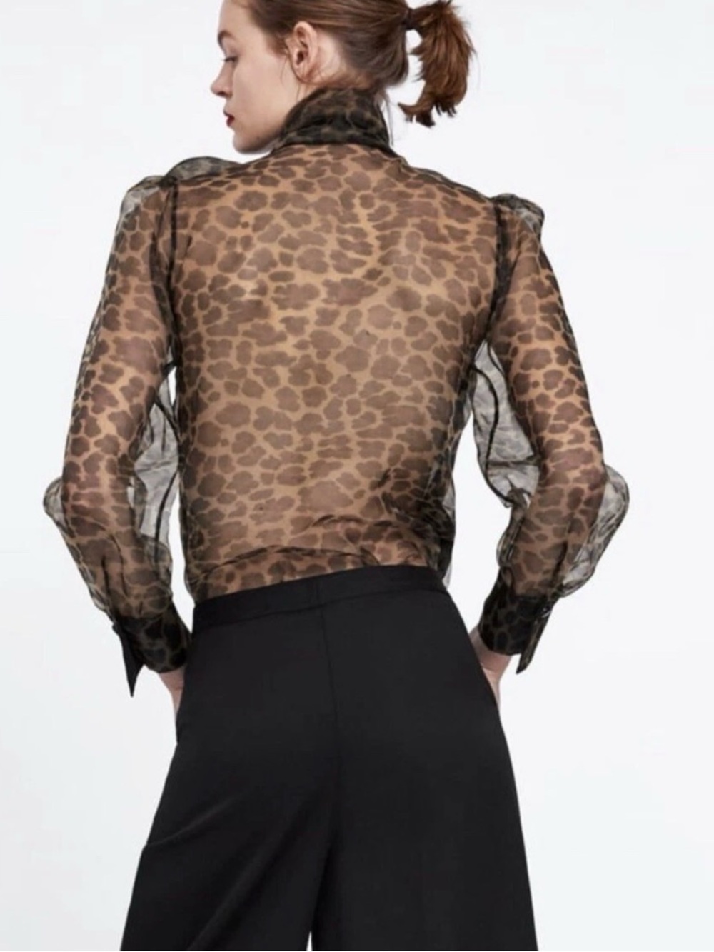 Zara tie blouse - Picture 5 of 5